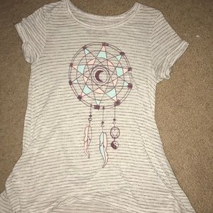 This is a shirt with a dreamcatcher on it!